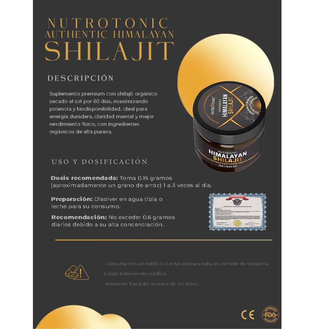 Nutrotonic Shilajit - 🏔️