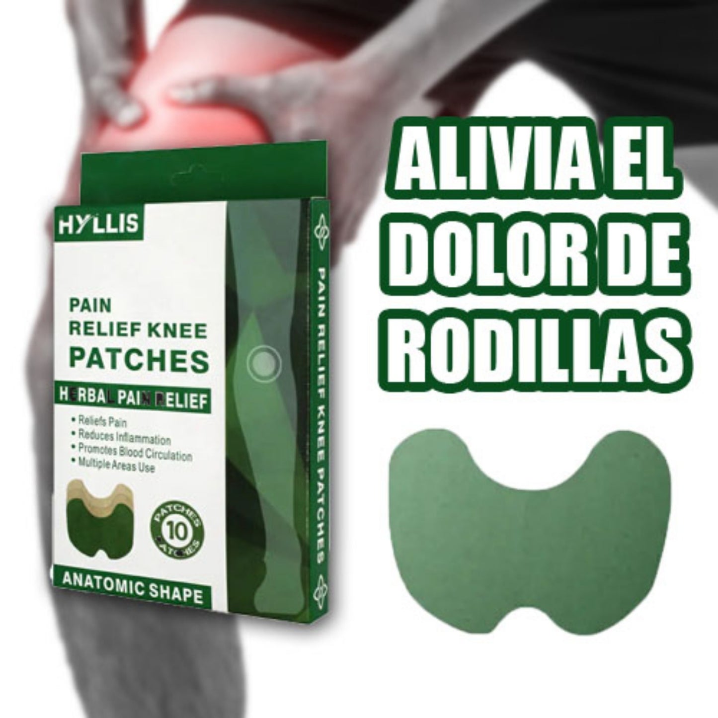 FleKnee™ - Rodillera Eléctrica + Parches 🦵