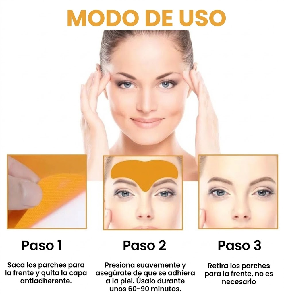 Flamenco™ Forehead Patches - Parche Quita arruga de frente